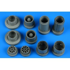 1/48 Dassault Rafale Exhaust Nozzles for Revell kits