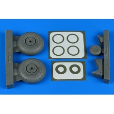 1/48 Dornier Do 17Z/215 Wheels & Paint Masking for ICM kits