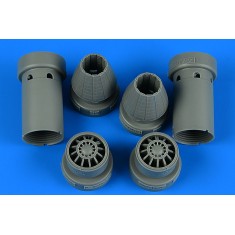 1/48 Boeing F/A-18E/F Super Hornet Exhaust Nozzles (Closed) for HobbyBoss kits