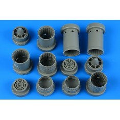 1/48 McDonnell Douglas F-4B/N/C/D Phantom II Exhaust Nozzles for Academy kits