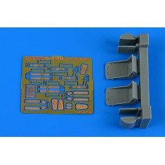 1/48 Zlin Z-126 Trener Seats for Eduard kits