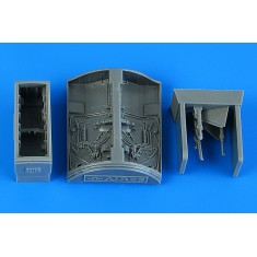 1/48 Lockheed TF-104 Starfighter Wheel Bay for Kinetic kits