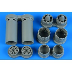 1/48 McDonnell Douglas F-4B/N/C/D Phantom II Exhaust Nozzles for Zoukei Mura