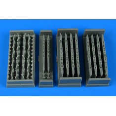 1/48 Su-25 Frogfoot Wing Pylons Early Version for Zvezda kits