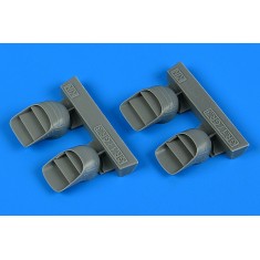 1/48 Harrier GR.1/GR.3 Exhaust Nozzles for Kinetic kits