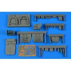 1/48 Macchi Mc.202 Cockpit Set Early Version for Hasegawa kits