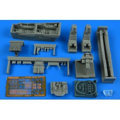 1/48 F/A-18F Super Hornet Cockpit set for Meng kit