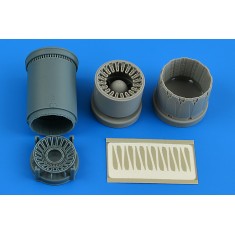 1/48 F-16C/N/CJ Block 50 Open Exhaust Nozzle for Tamiya Kit