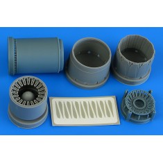 1/48 Mitsubishi F-2A/B Exhaust Nozzle - Opened for Hasegawa kit