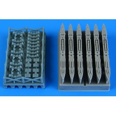 1/48 Mil Mi-8Mt/Mi-17 Pylons for Zvezda kit