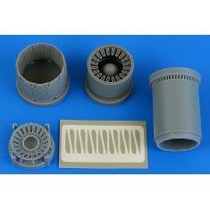 1/48 F-16C/D Block 30/40/50/70 Open Exhaust Nozzle for Kinetic Gold Kit