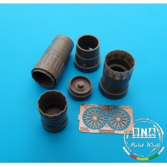 1/72 Mikoyan-Gurevich MiG-29 Fulcrum Exhaust Nozzles for Hasegawa kit
