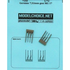 1/72 German MG 17 Guns