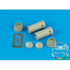 1/72 Grumman F-14A Tomcat Exhaust Nozzles - Opened for Fujimi kit