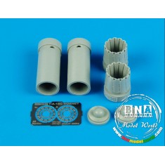 1/72 F/A-18C Hornet Exhaust Nozzles - Opened for Hasegawa kit