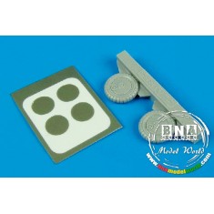 1/72 Messerschmitt Bf-109G-6 Wheel & Paint Masks