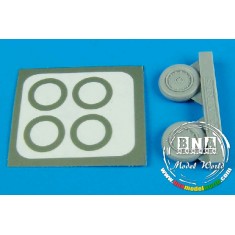 1/72 Vought F-8 Crusader Wheels & Paint Masks