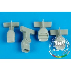 1/72 Harrier GR.5/7 Exhaust Nozzles for Hasegawa kit