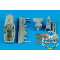 1/72 Lockheed Martin F-22A Raptor Cockpit Set for Fujimi kit