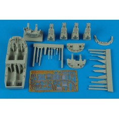 1/72 EA-6B Prowler ICAP-2 (early) Cockpit Set for Hasegawa kit