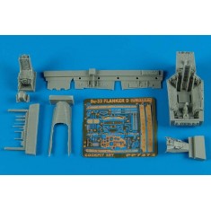1/72 Sukhoi Su-33 Flanker D Cockpit Set for Hasegawa kits