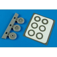 1/72 McDonnell-Douglas AV-8B Harrier II Wheels & Paint Masks for Hasegawa kits