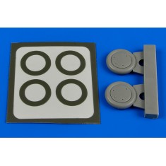 1/72 Gloster Gladiator Mk.I / Mk.II Wheels & Paint Masks
