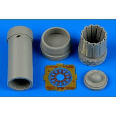 1/72 Saab JAS-39C Gripen Exhaust Nozzle - Opened for Revell kit (Resin+PE)