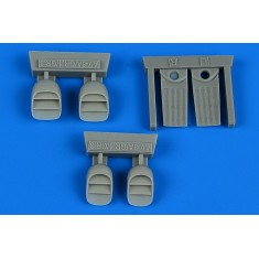 1/72 Hawker Siddeley Harrier AV-8A/GR.1/GR.3 Exhaust Nozzles for Airfix kits