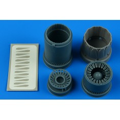 1/72 F-16CJ Block 50 Exhaust Nozzle (opened) for Tamiya kits