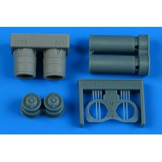 1/72 F-5A Freedom Fighter Exhaust Nozzles for Italeri/Revell kit