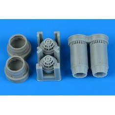 1/72 SEPECAT Jaguar Exhaust Nozzles for Hasegawa