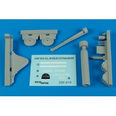 1/32 USAF Flightline 50lb. CO2 Extinguisher - Wheeled