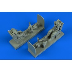 1/32 Vietnam War USAF T-28D Trojan Pilot & Operator w/Ejection Seats for Kitty Hawk kits