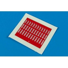 1/48 Remove Before Flight Flags - White Lettering