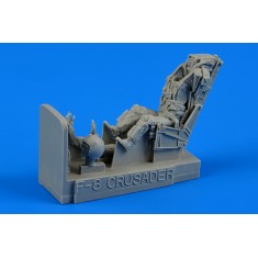 1/48 US Navy Fighter Pilot with Ejection Seat for Vought F-8E/H/J/K Crusader 
