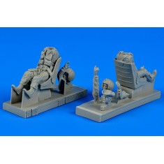 1/48 USAF Pilot & Instructor with Seats for North-American T-28B Trojan Vietnam era