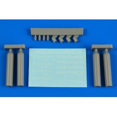 1/48 Compressed Carbon Gas Bottles