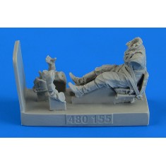 1/48 WWII Soviet Woman Gunner with Seat for Polikarpov Po-2 for ICM kit (1 Figure)