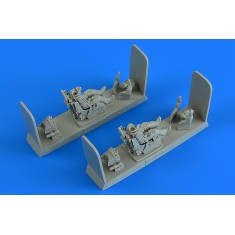 1/48 Modern Soviet Fighter Pilot and Operator w/Ejection Seat for MiG-31 Foxhound