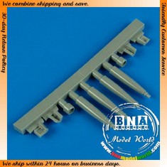 1/32 Spitfire Mk.IXe Gun Barrels for Tamiya kit