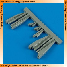 1/32 Sukhoi Su-25K Frogfoot A Air Intakes for Trumpeter kits