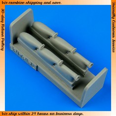 1/32 Supermarine Spitfire Mk.IIa Exhaust for Revell kit