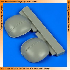 1/32 Messerschmitt Bf-109G-6 Correct Gun Bulges for Revell kit