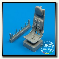 1/48 He 162 Ejection Seat with Safety Belts for Italeri kit