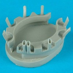 1/48 Polikarpov I-16 Correct Exhaust for Eduard kit