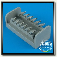 1/48 P-39Q/N Exhaust for Hasegawa kit