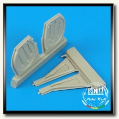 1/48 P-51D Mustang Undercarriage Covers for Tamiya kit