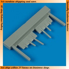 1/48 Grumman F6F-3 Hellcat Gun Barrels (early) for Eduard kit