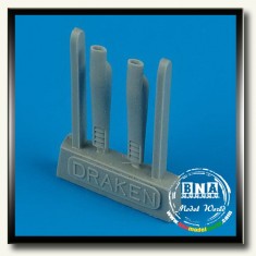 1/48 Saab J-35 Draken Air Scoops for Hasegawa kit